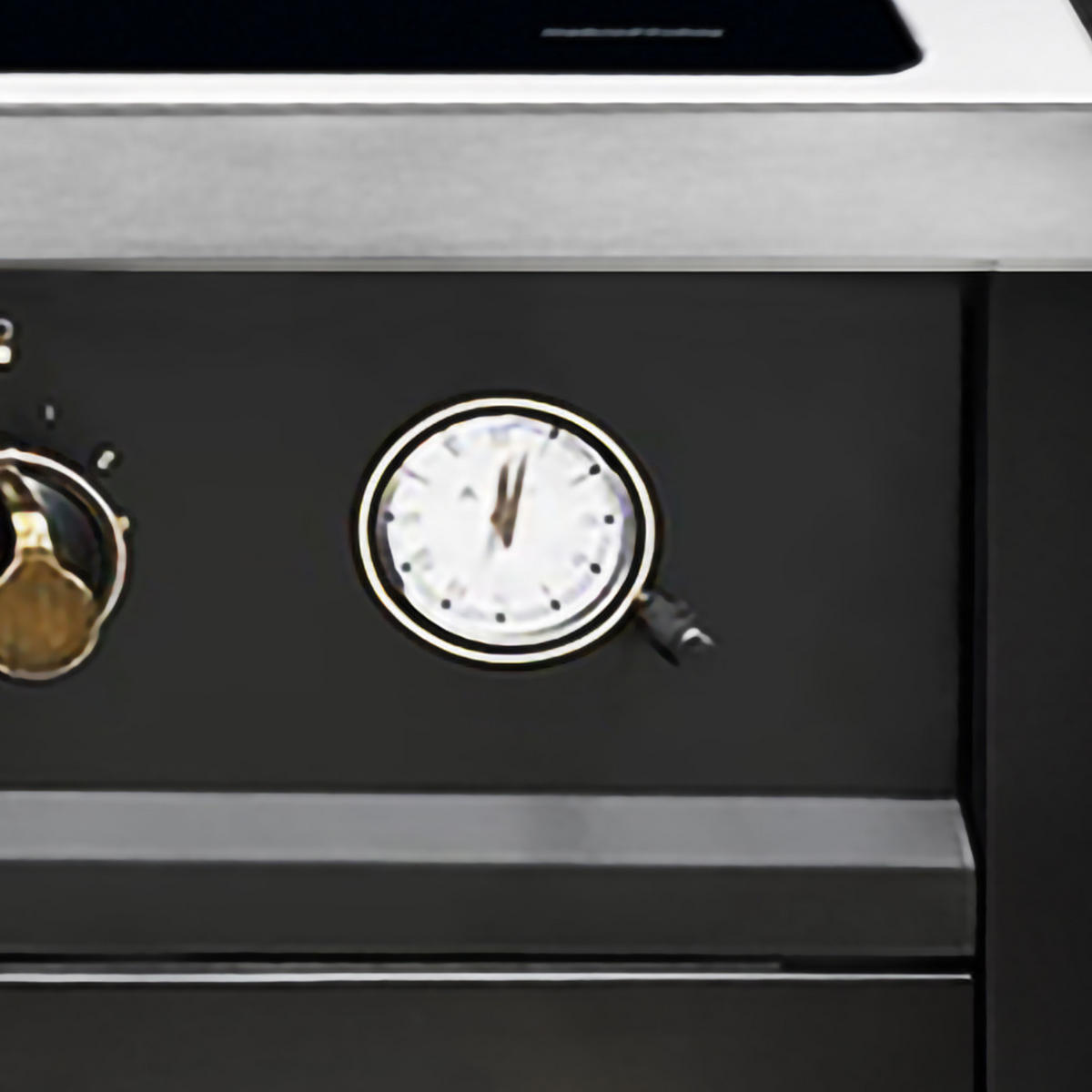 ELEKTRO-STANDHERD E 913 DF RU BL 90 cm Schwarz - Schwarz, Metall (90/94/61.5cm) - Gurari