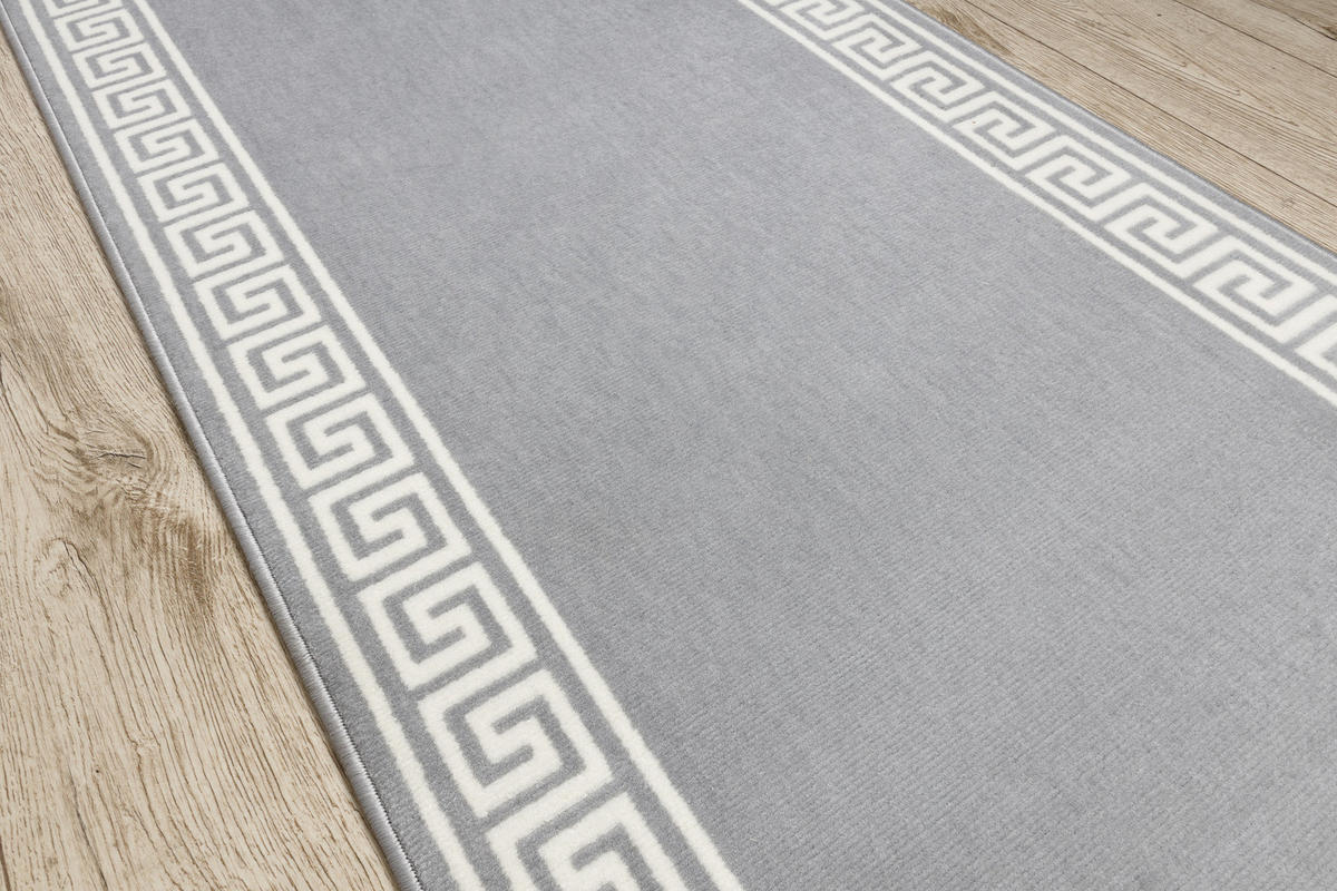 LÄUFER BCF MORAD 80/100 cm - Grau, Textil (80/100cm) - rugsX