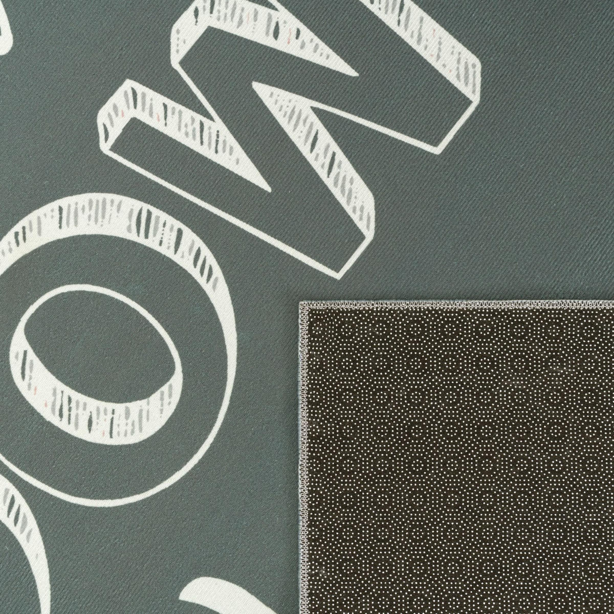 KINDERTEPPICH Mond Kinderzimmer schmutzabweisend Grau Rechteckig 80x150 - Grau, Textil (80/150cm) - KADIMA DESIGN