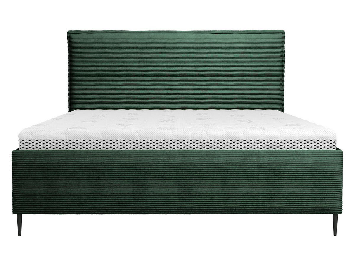 PAT TAPITAT Puretta - verde/negru, material textil/compozit lemnos (140/200cm) - MIRJAN24