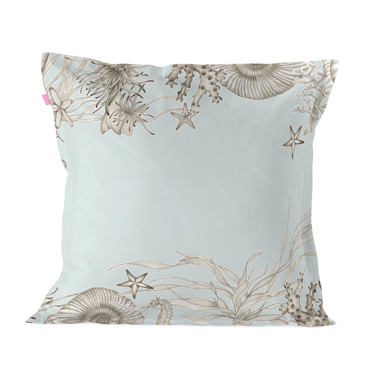 KISSENBEZUG coral reef 60x60 cm mehrfarbig - Multicolor, Textil (60/60cm) - Happy Friday