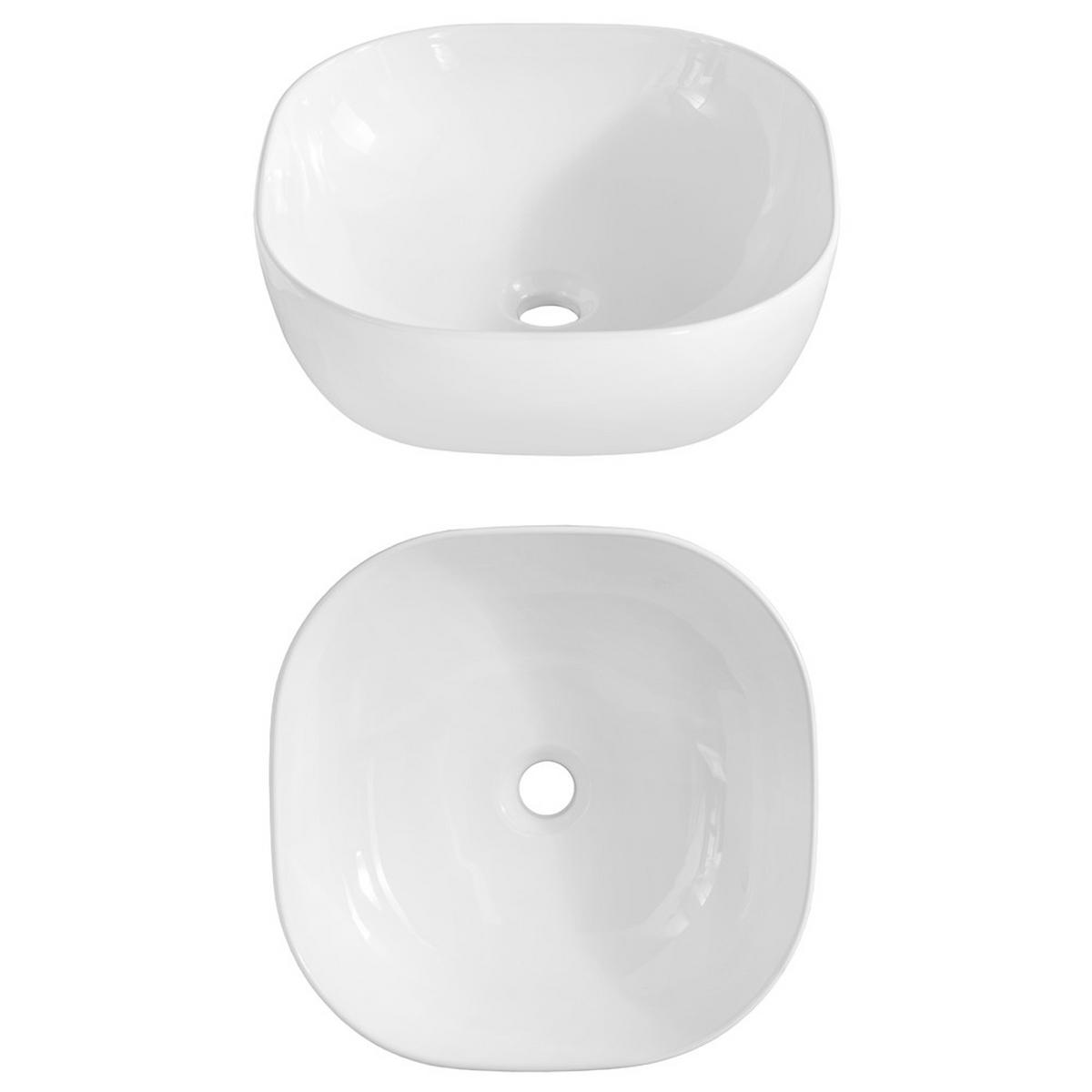 WASCHTISCH Luton-56 - Weiß, Holzwerkstoff (121/77/46cm) - Lomado