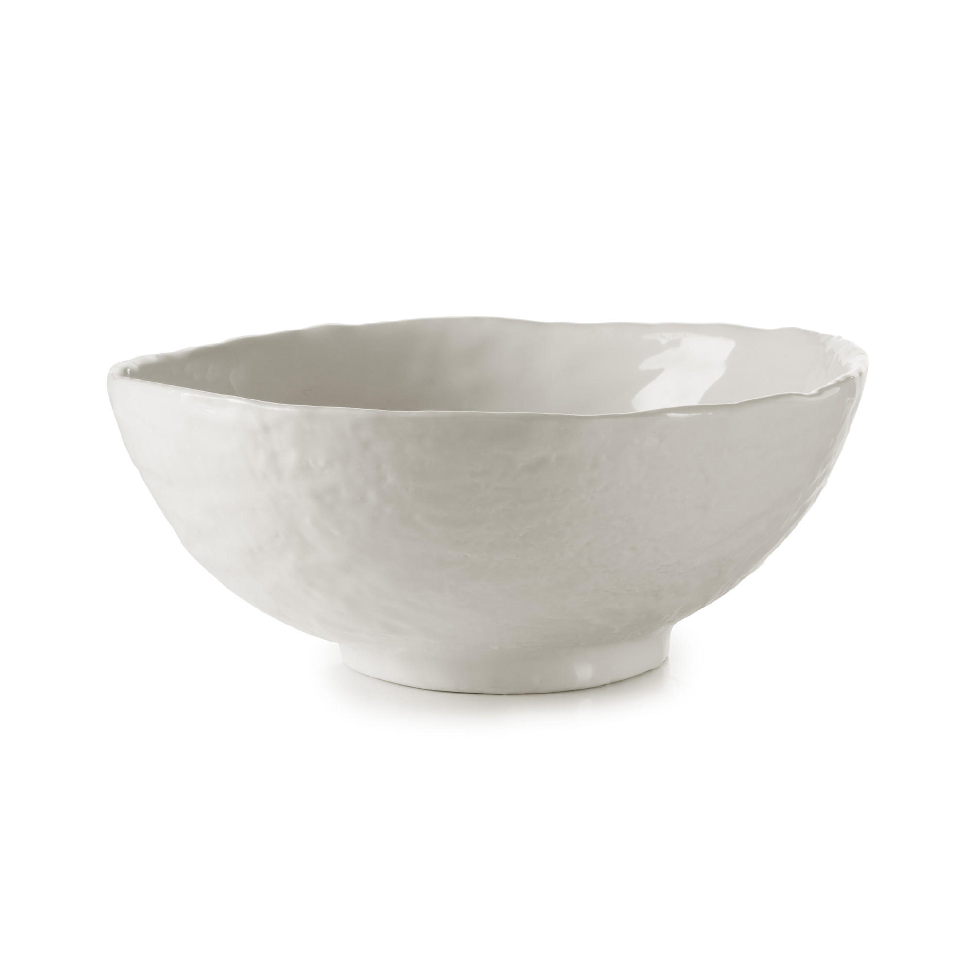 SCHÜSSEL YLI 30 CL Alabaster Weiss - Weiß, Keramik (15cm) - Revol Porcelaine France