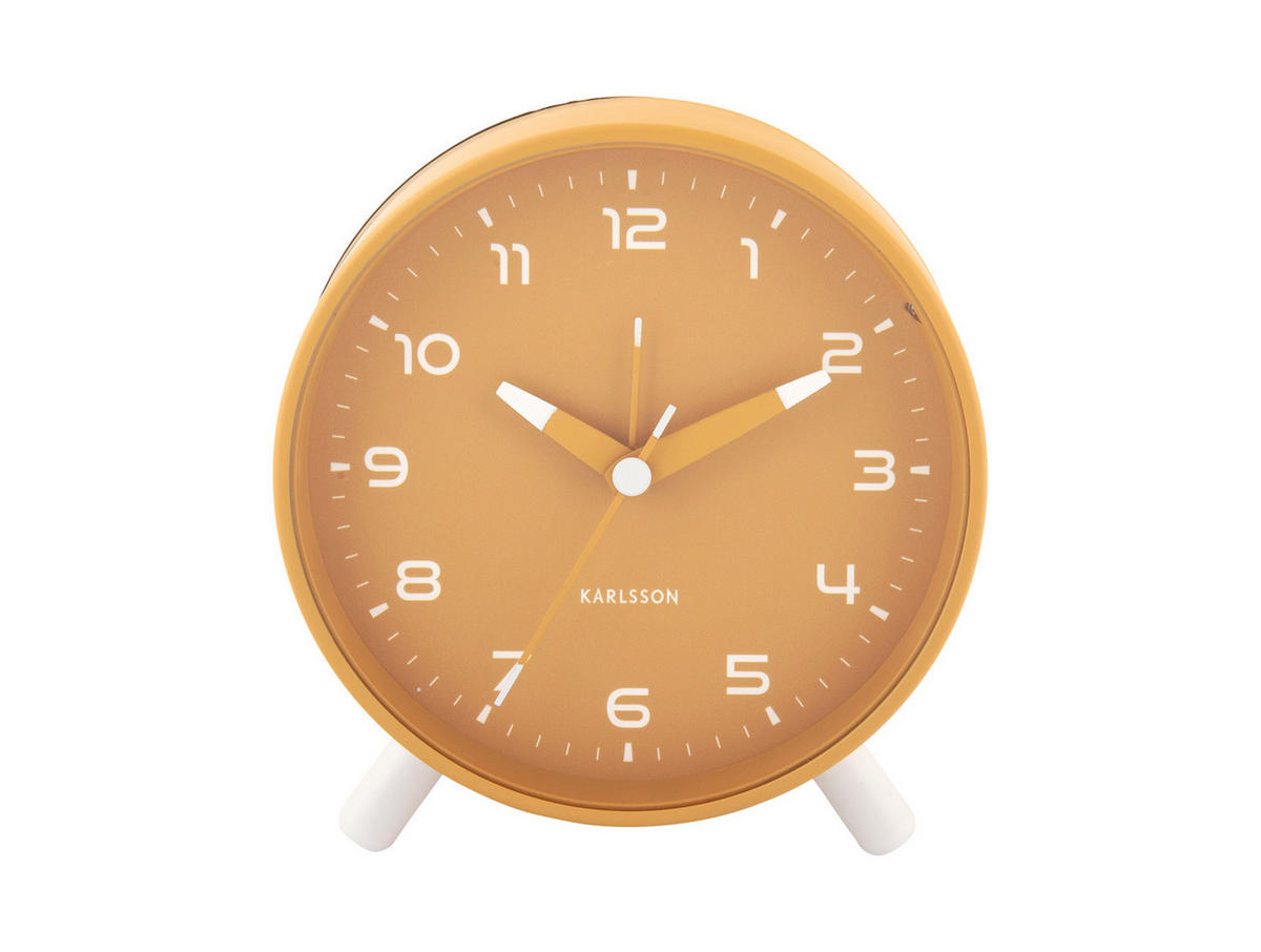 WECKER Orgullo 5/11/12 cm - Gelb, Metall (11/12/5cm) - Karlsson