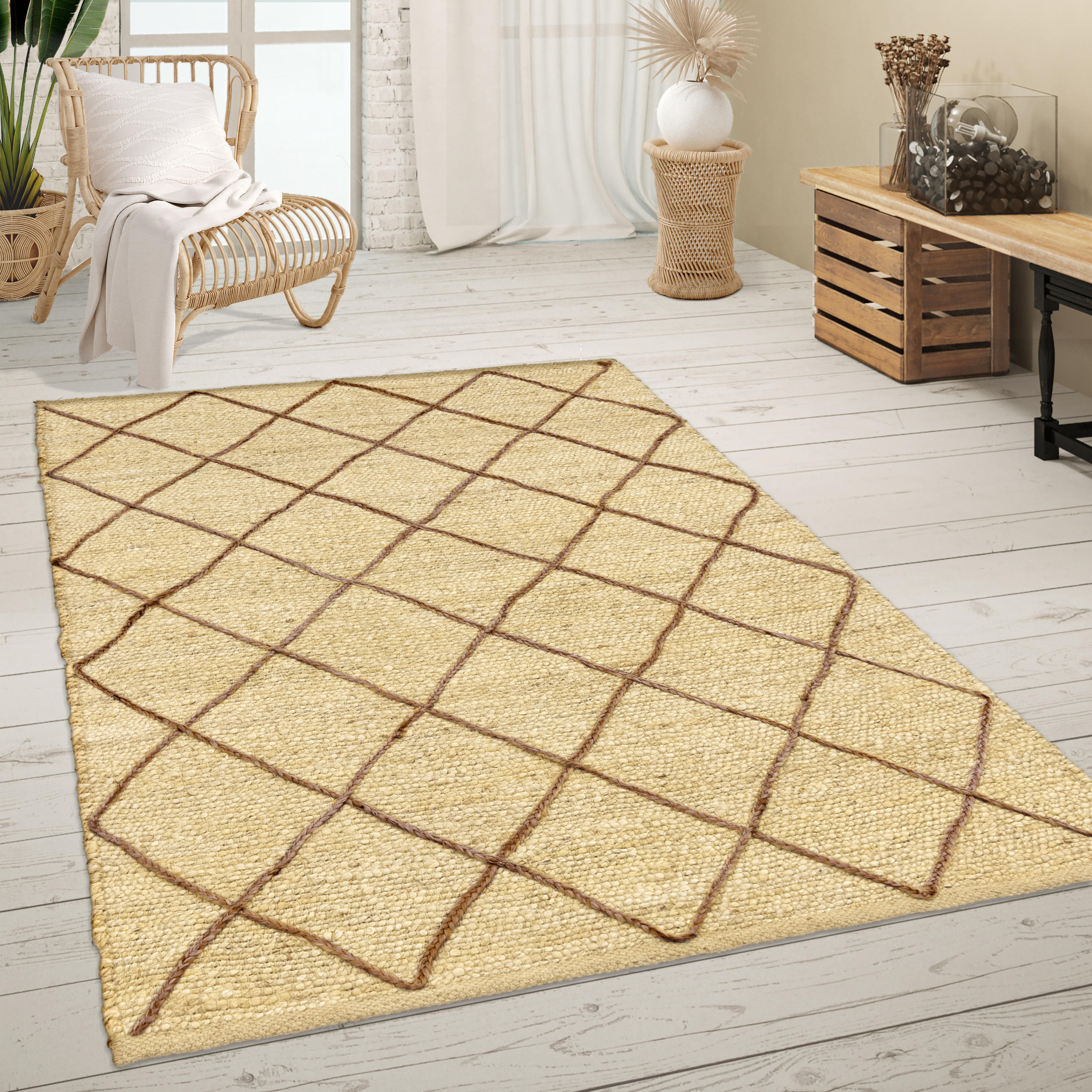 HOCHFLORTEPPICH 300/400 cm Skive 685 - Creme, Textil (300/400cm) - Paco Home