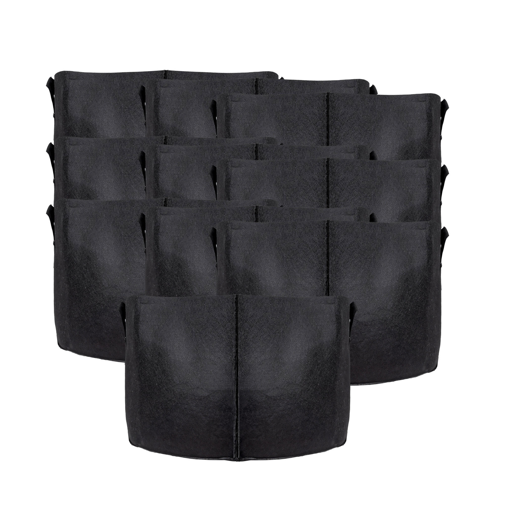 Intirilife Pflanzsack Schwarz