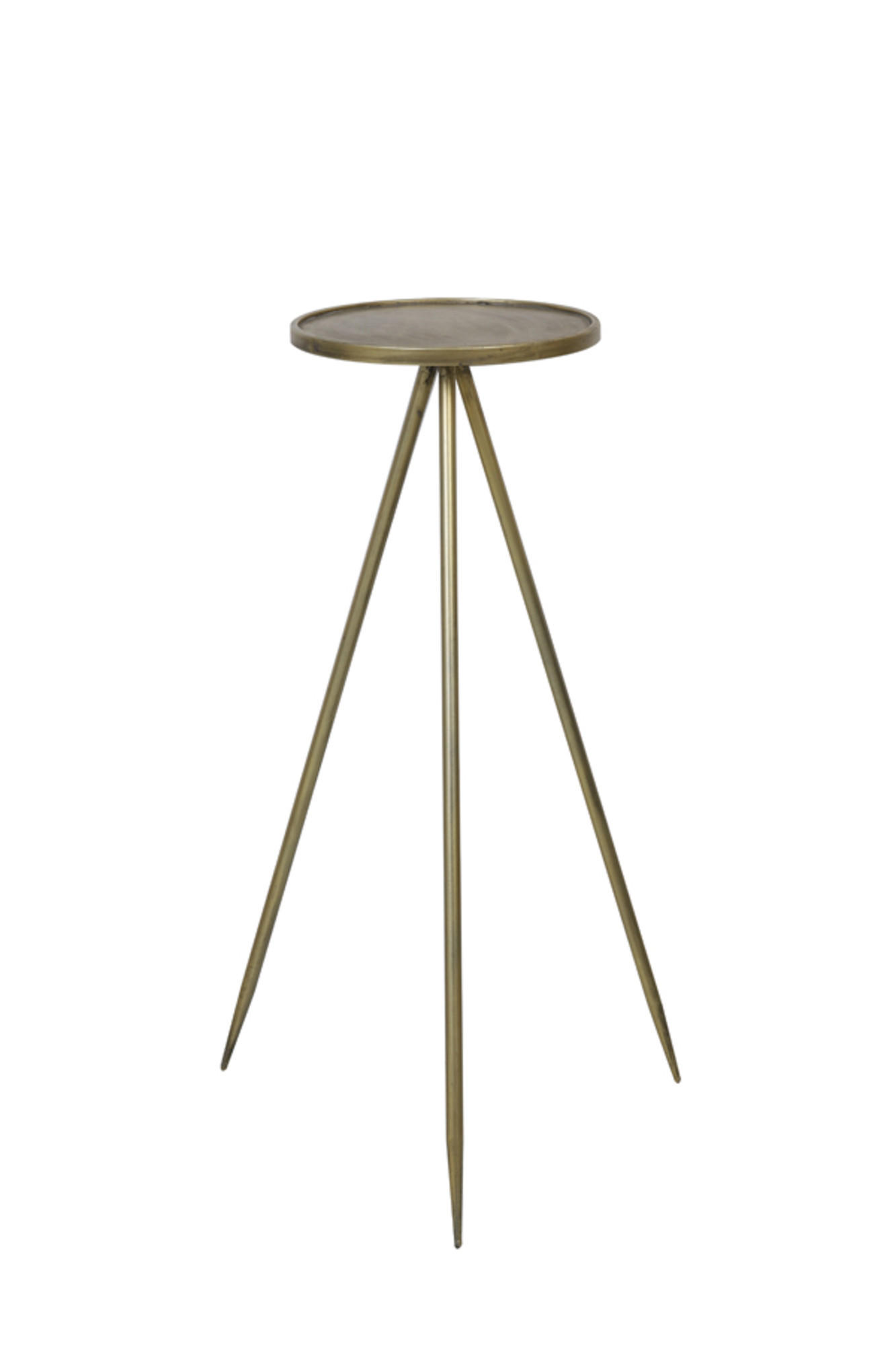 SÄULE Envira Gold Ø35/98,5 cm - Goldfarben, Metall (35/35/98.5cm) - Light & Living