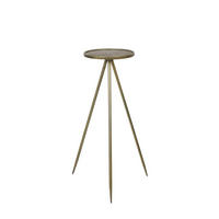 SÄULE Envira Gold Ø35/98,5 cm - Goldfarben, Metall (35/35/98.5cm) - Light & Living
