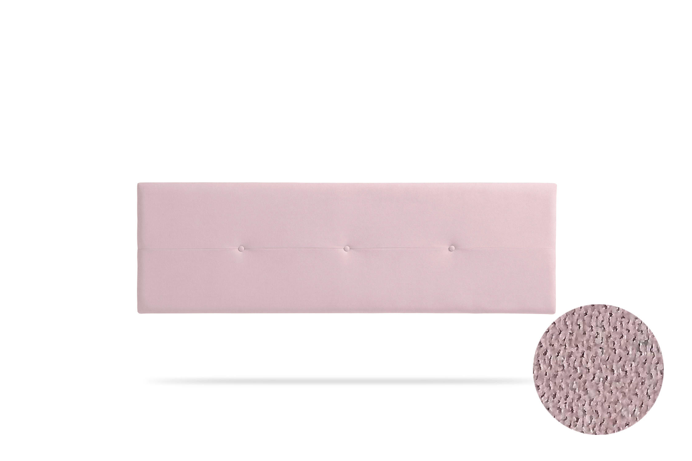 XXXLutz Kopfteil Hellrosa 145x5x50 cm