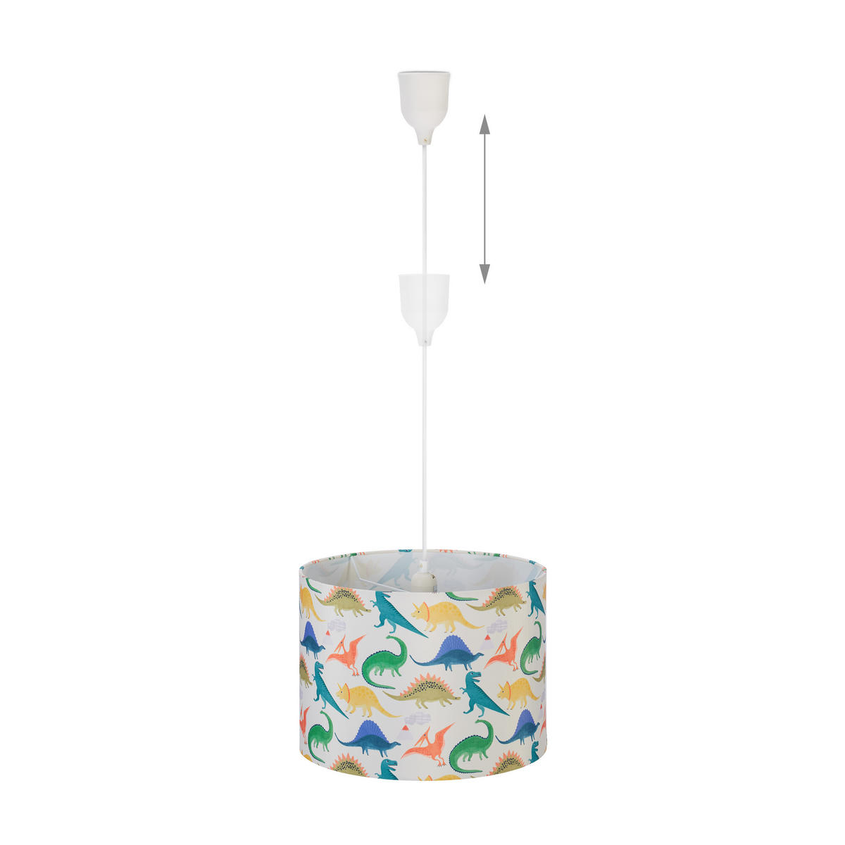 HÄNGELAMPE - Multicolor, Kunststoff (35/35/145cm) - Relaxdays