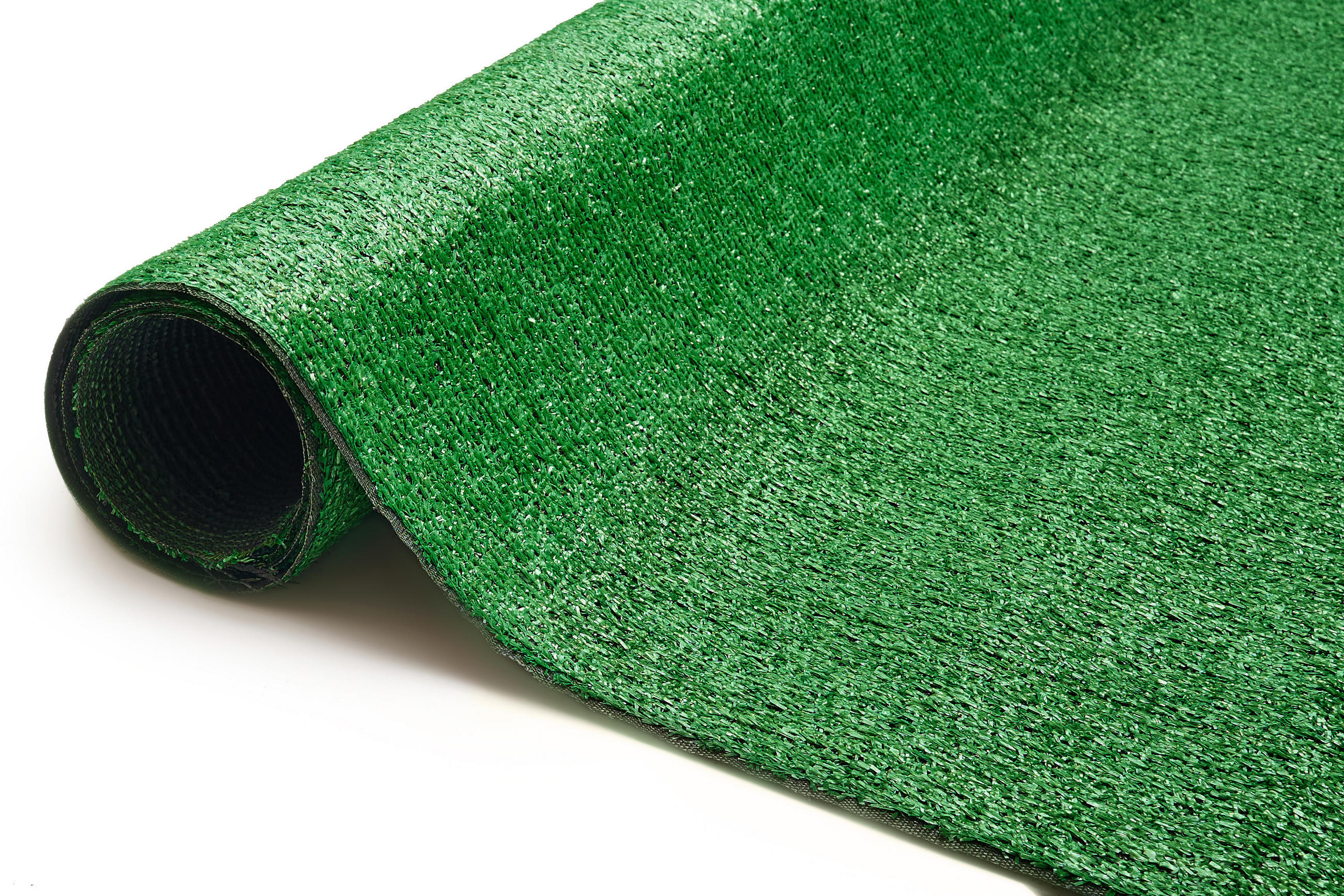 NATURAL 6 mm – Wetterfester Rasenteppich für Balkon & Terrasse, UV-beständig 200/1400 cm - Grün, Textil (200/1400cm) - Tapiso