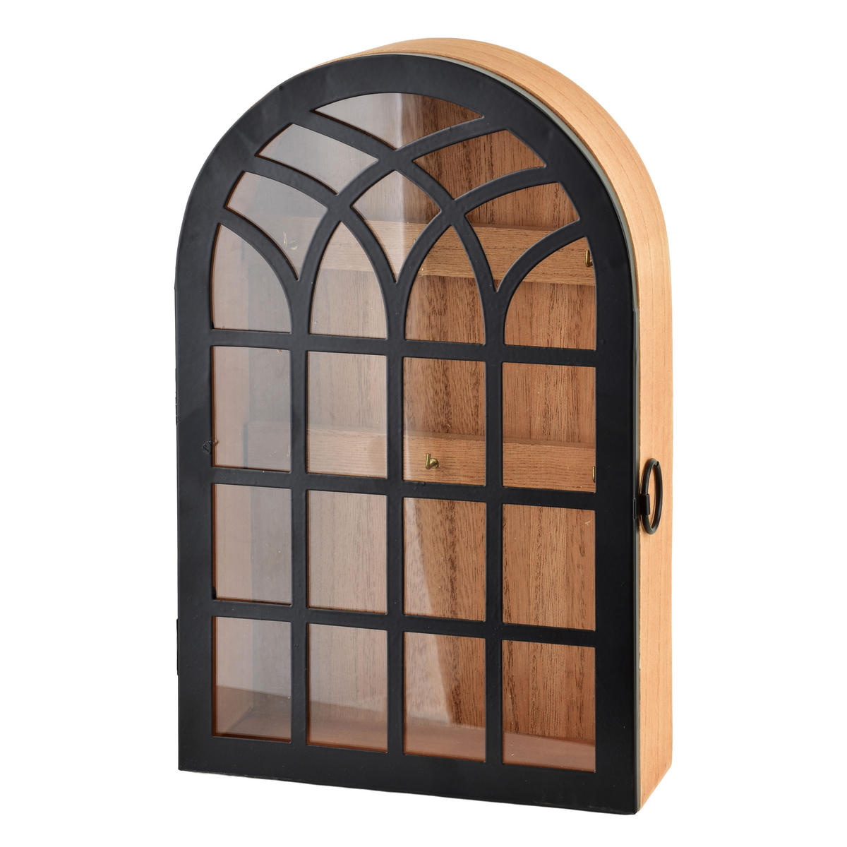 SCHLÜSSELKASTEN Stacy Schwarz 30x19x6,5 cm Holz - Schwarz, Holz (6.5/19/30cm) - Mondex