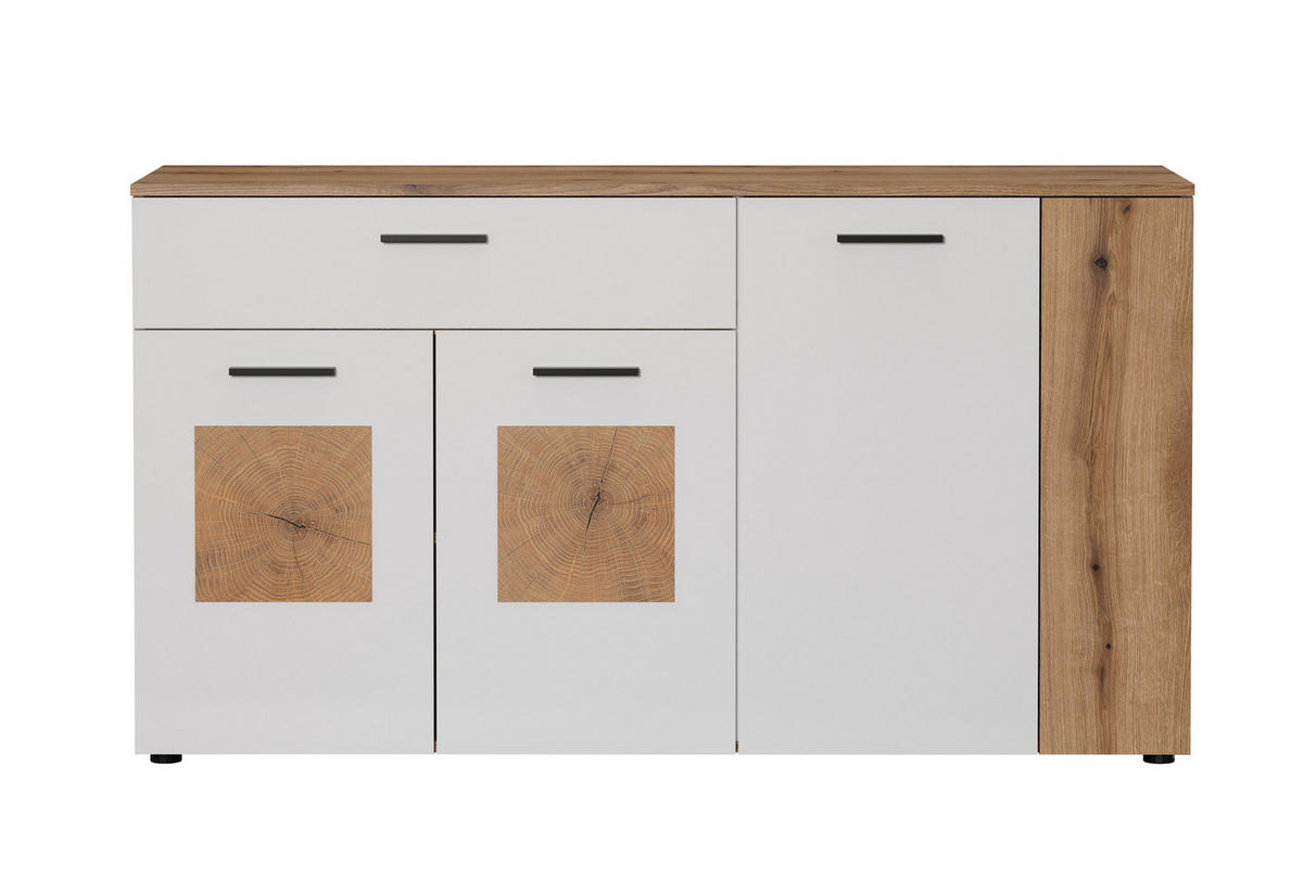 SIDEBOARD Vitoria Weiß - Weiß, Holzwerkstoff (150/83/42cm) - Trendteam