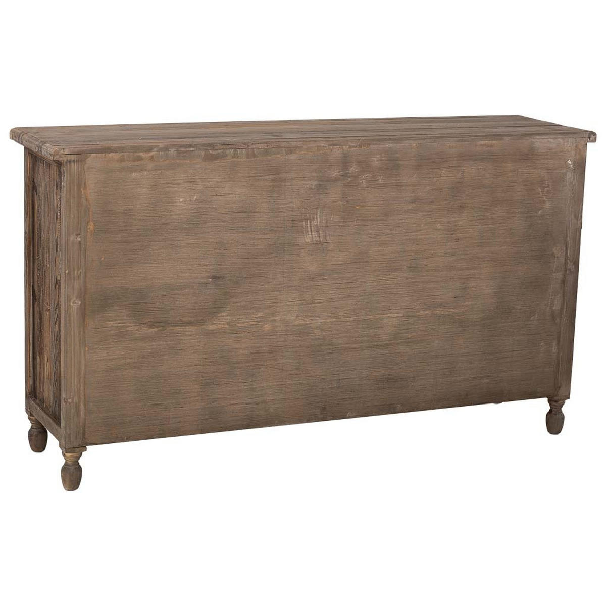 SIDEBOARD mit 4 türen und 1 schublade 150x40x84 cm - Braun, Holz (150/84/40cm) - Wanderlust