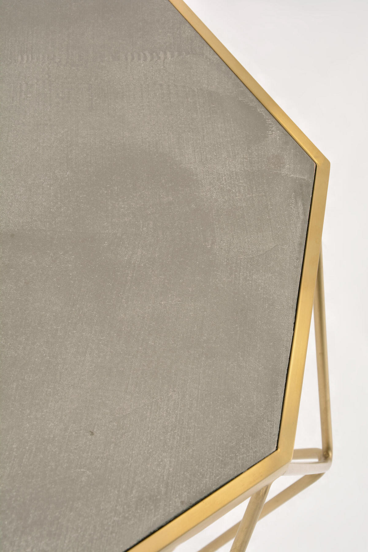 COUCHTISCH GLAMOUR Gold 68x68x55 cm - Goldfarben, Metall (68/68/55cm) - FURNLUX