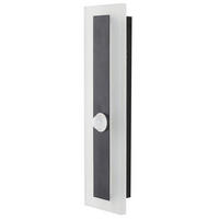 AUSSENWANDLEUCHTE Savane 4/9/30 cm - Schwarz, Metall (9/30/4cm) - Beliani