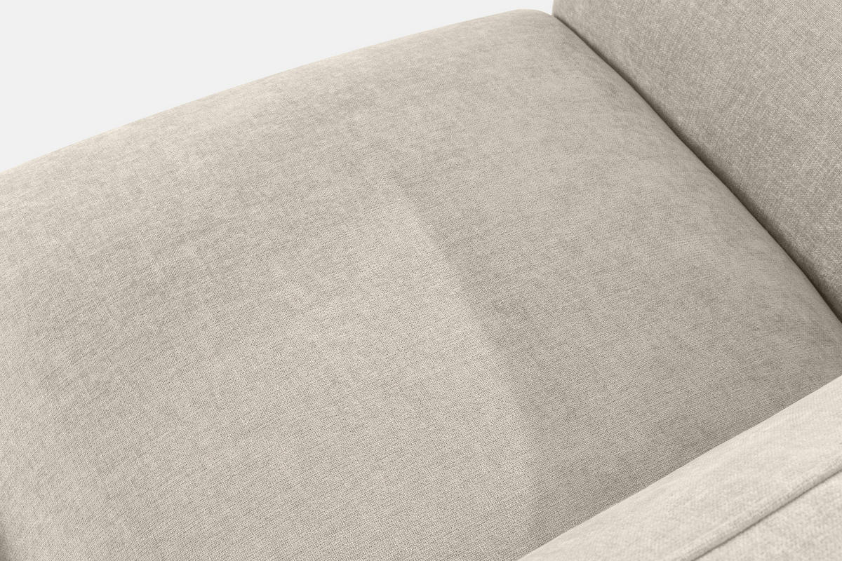 2-SITZER SOFA FUBBO, Ecru - Ecru, Holz/Holzwerkstoff (210/73/96cm) - KONSIMO®