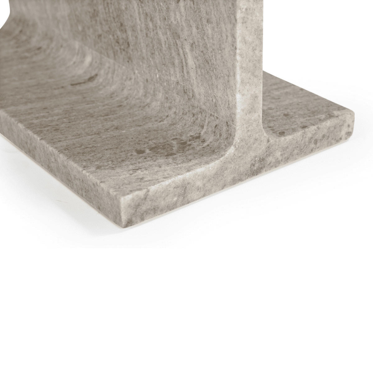 BEISTELLTISCH aus Marmor L38 cm - HYPPOLITE - Beige, Naturmaterialen (49/49/46cm) - Signature