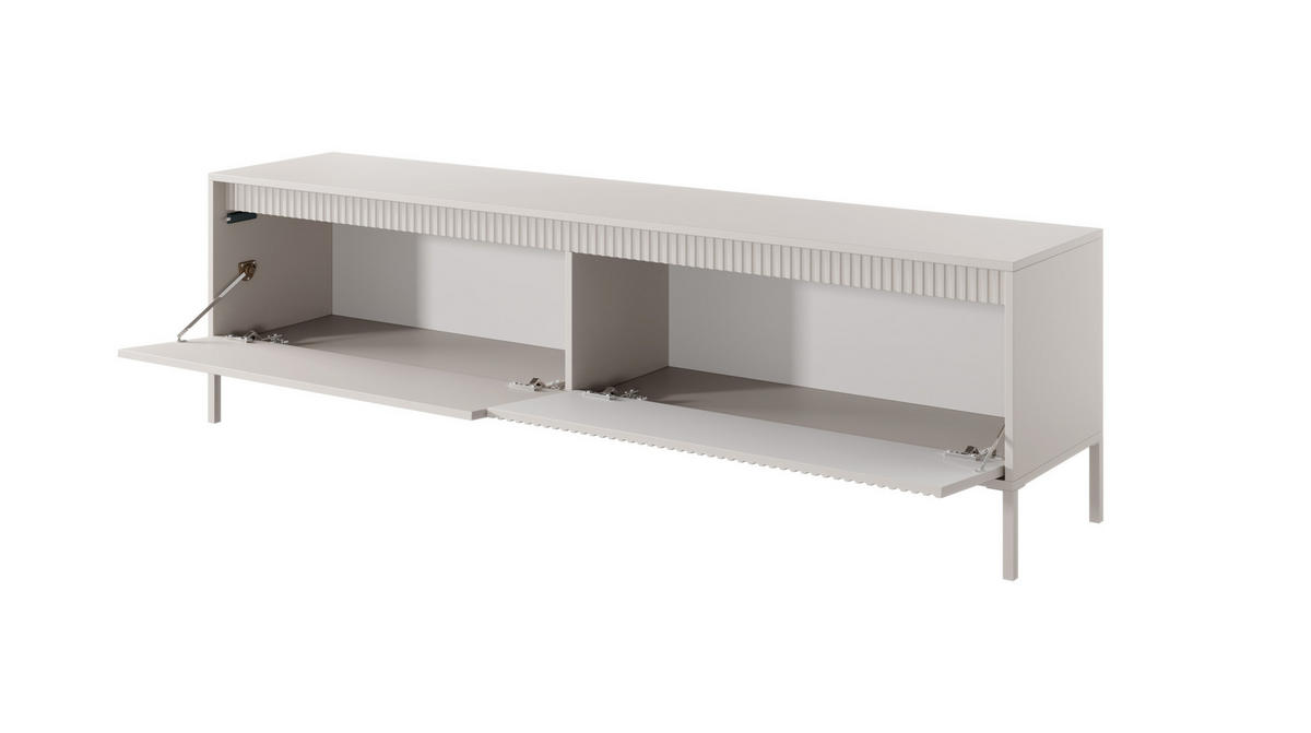 TV-SCHRANK Beige Senso 187/53 cm - Beige, Holzwerkstoff (188/53/39cm) - Bettso