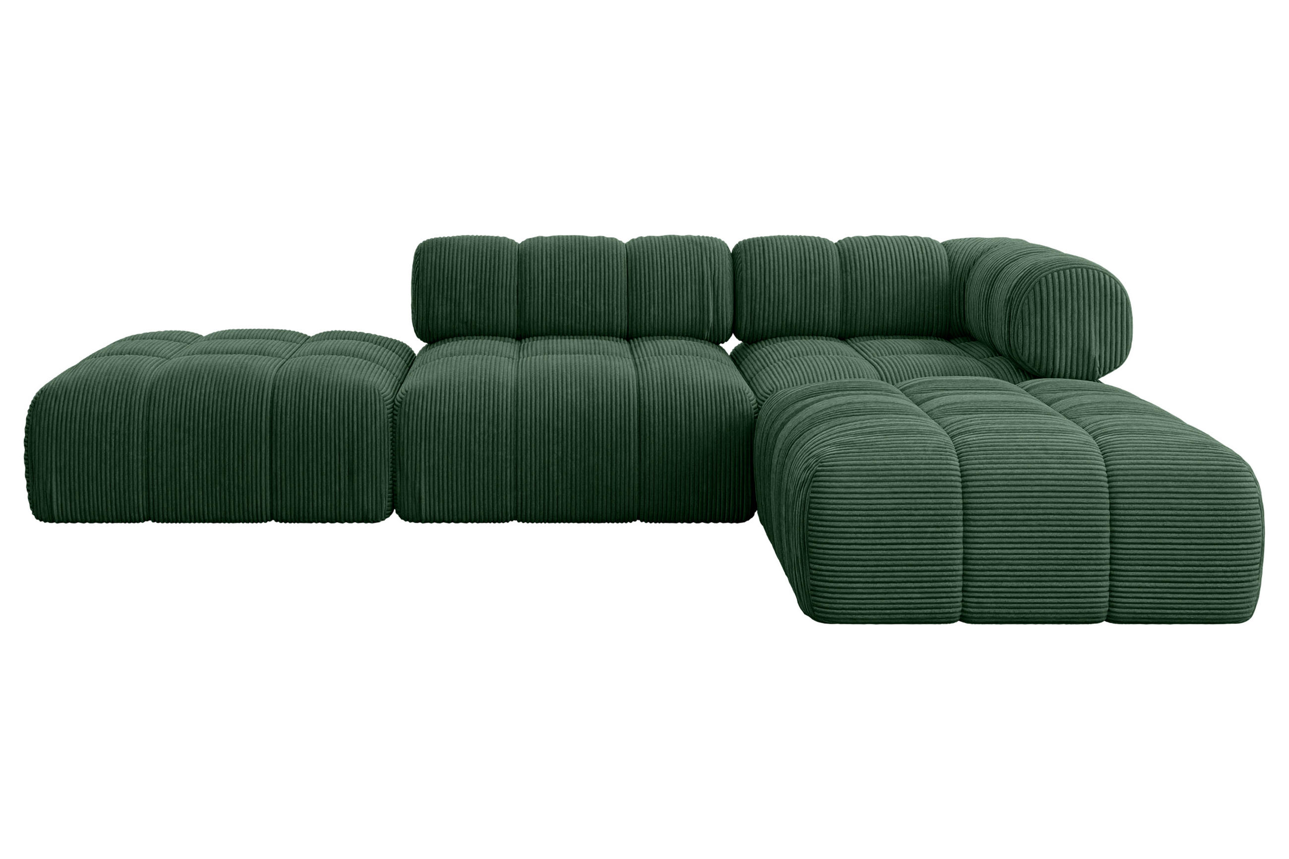 Altdecor Ecksofa Grün 285x190 cm