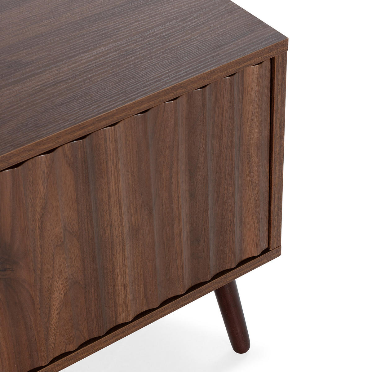 TV-ELEMENT Lluvia 3 Türen, Walnuss-Effekt - Walnussfarben, Holzwerkstoff (130/45/40cm) - VS Venta-stock