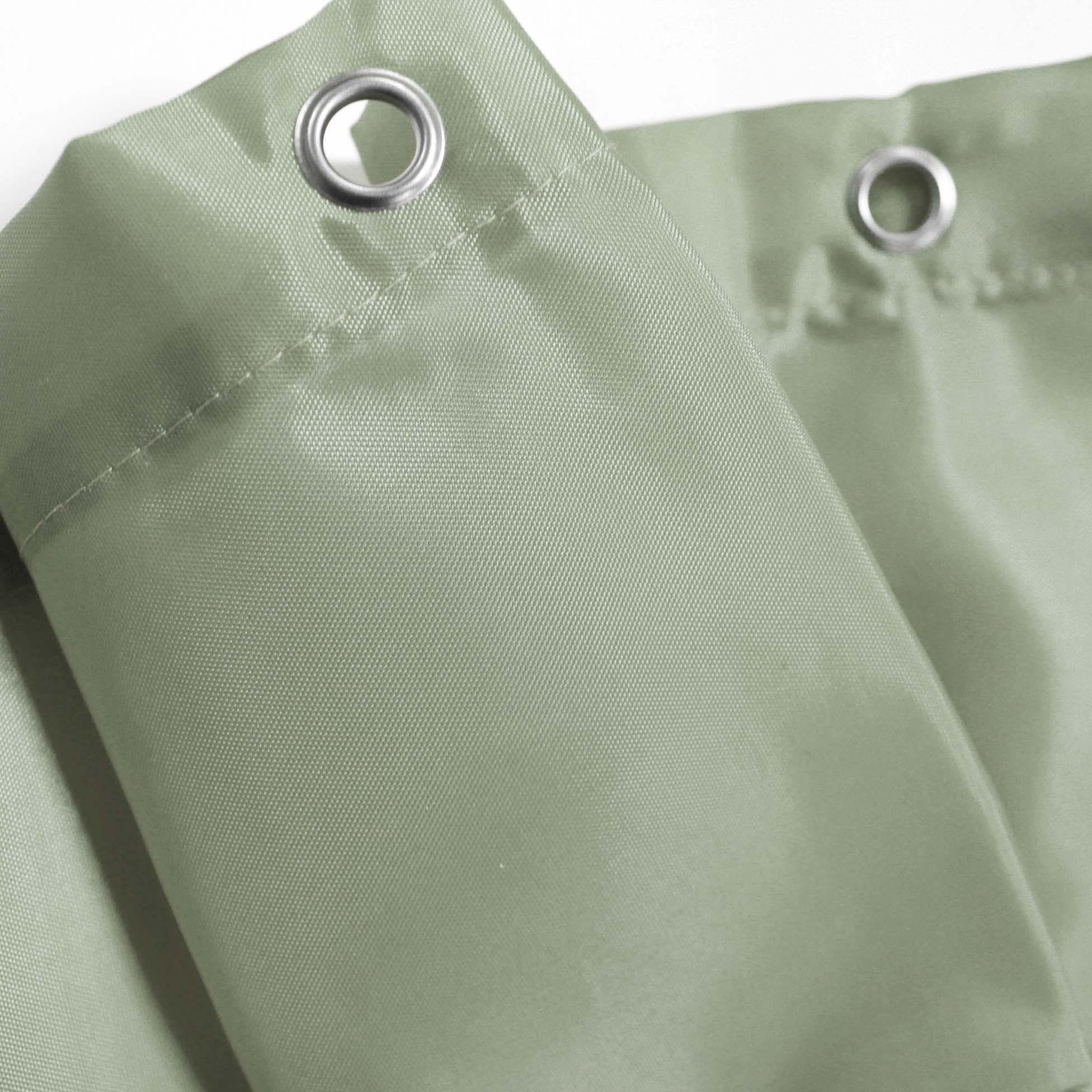 DUSCHVORHANG Essencia 180/200 cm - Grün, Textil (200/180cm) - Douceur d´intérieur