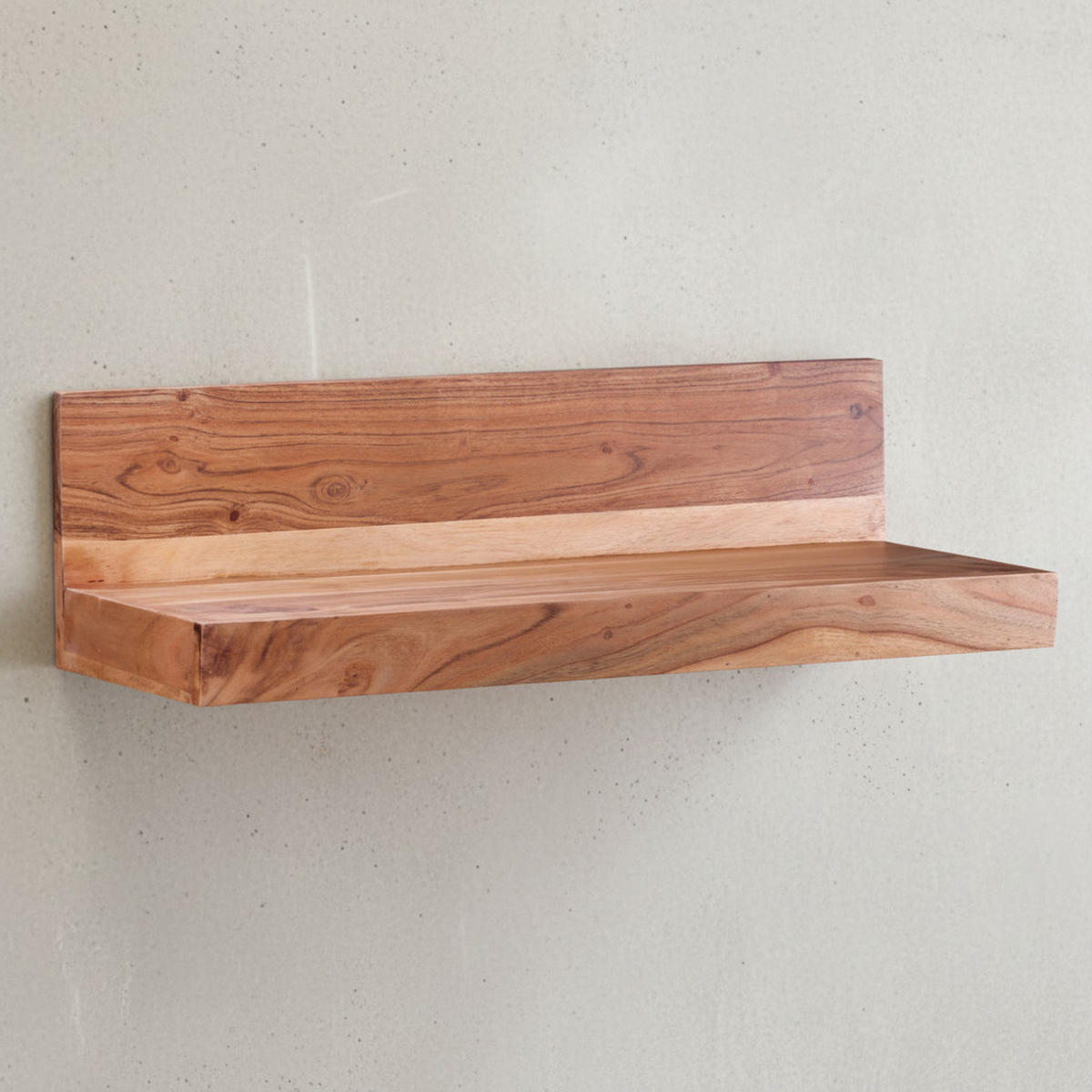 WANDREGAL NAKO Massivholz Flexibles Design Landhausstil, Beige 60x23x17 cm - Beige, Holz (60/17/23cm) - KADIMA DESIGN