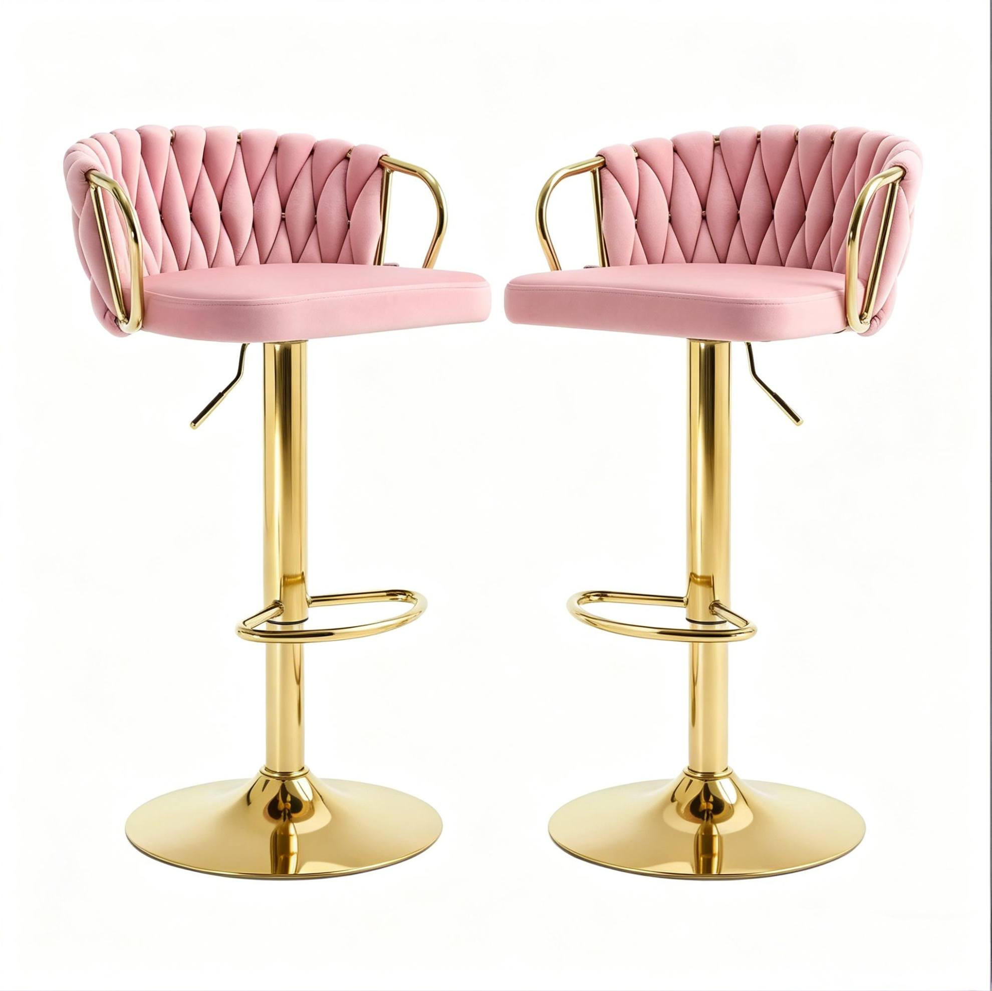 Mivray Barhocker Rosa 49.5x98x50.5 cm