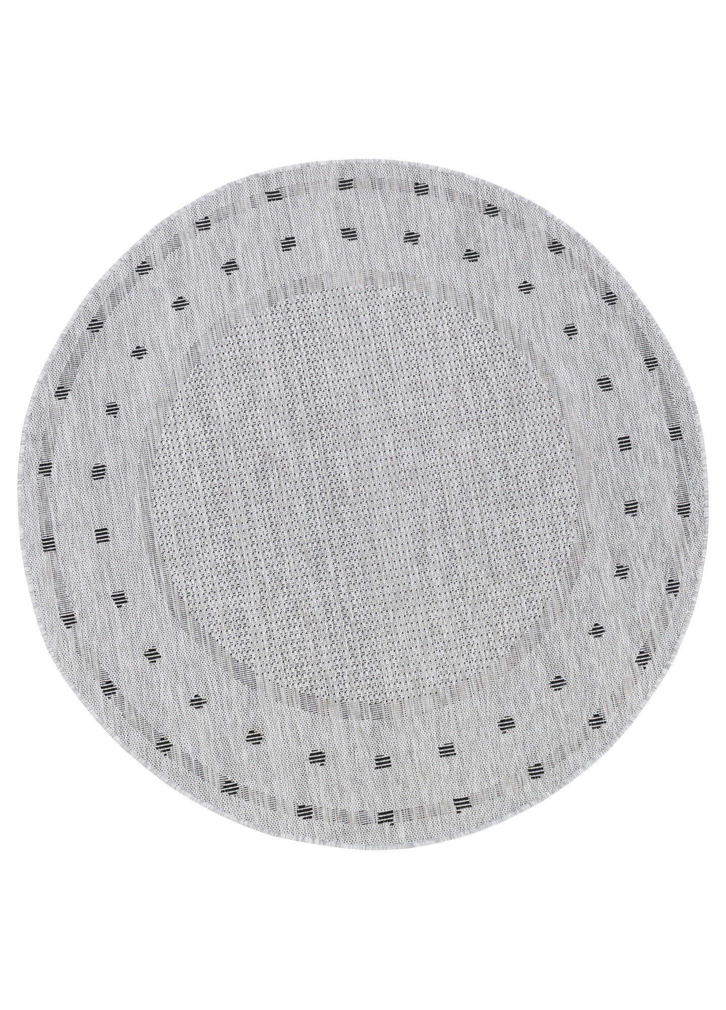 Tapiso Teppich Grau 100x100 cm