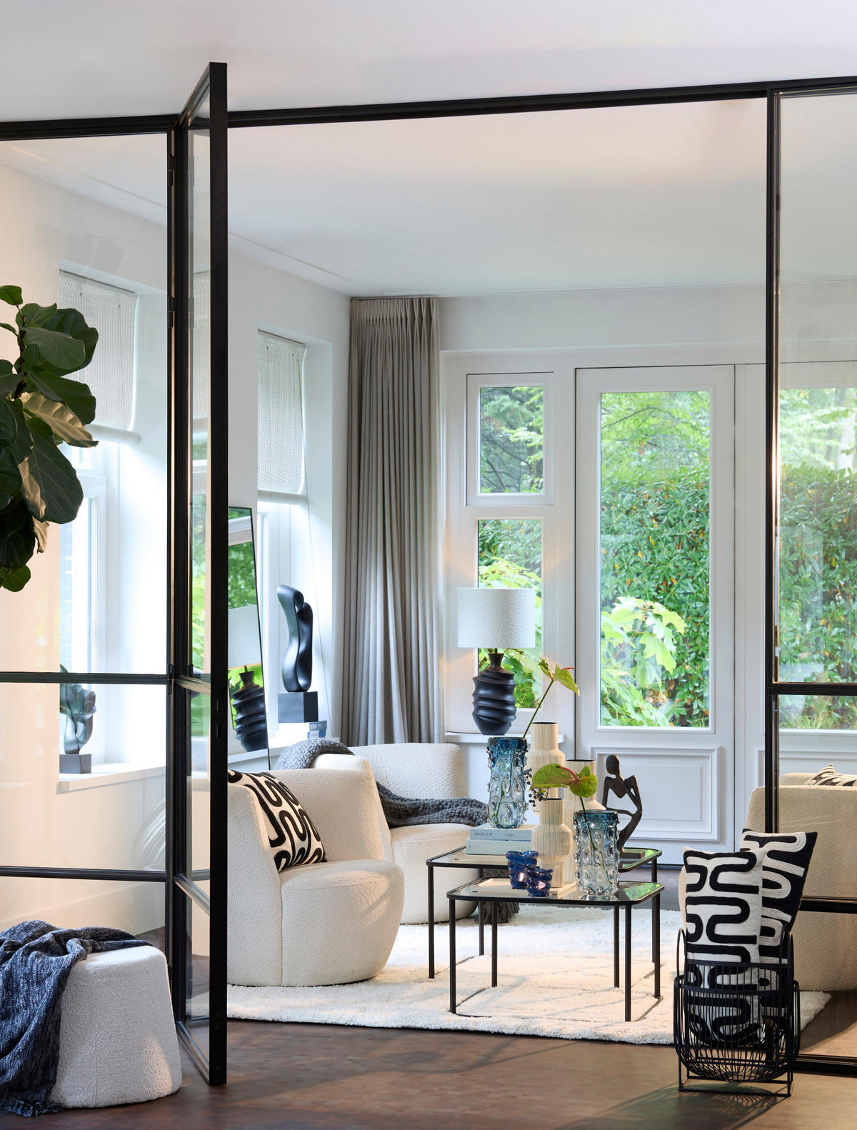 PLAID Risca Grau 170/130/0,5 cm - Grau, Textil (130/170cm) - Light & Living