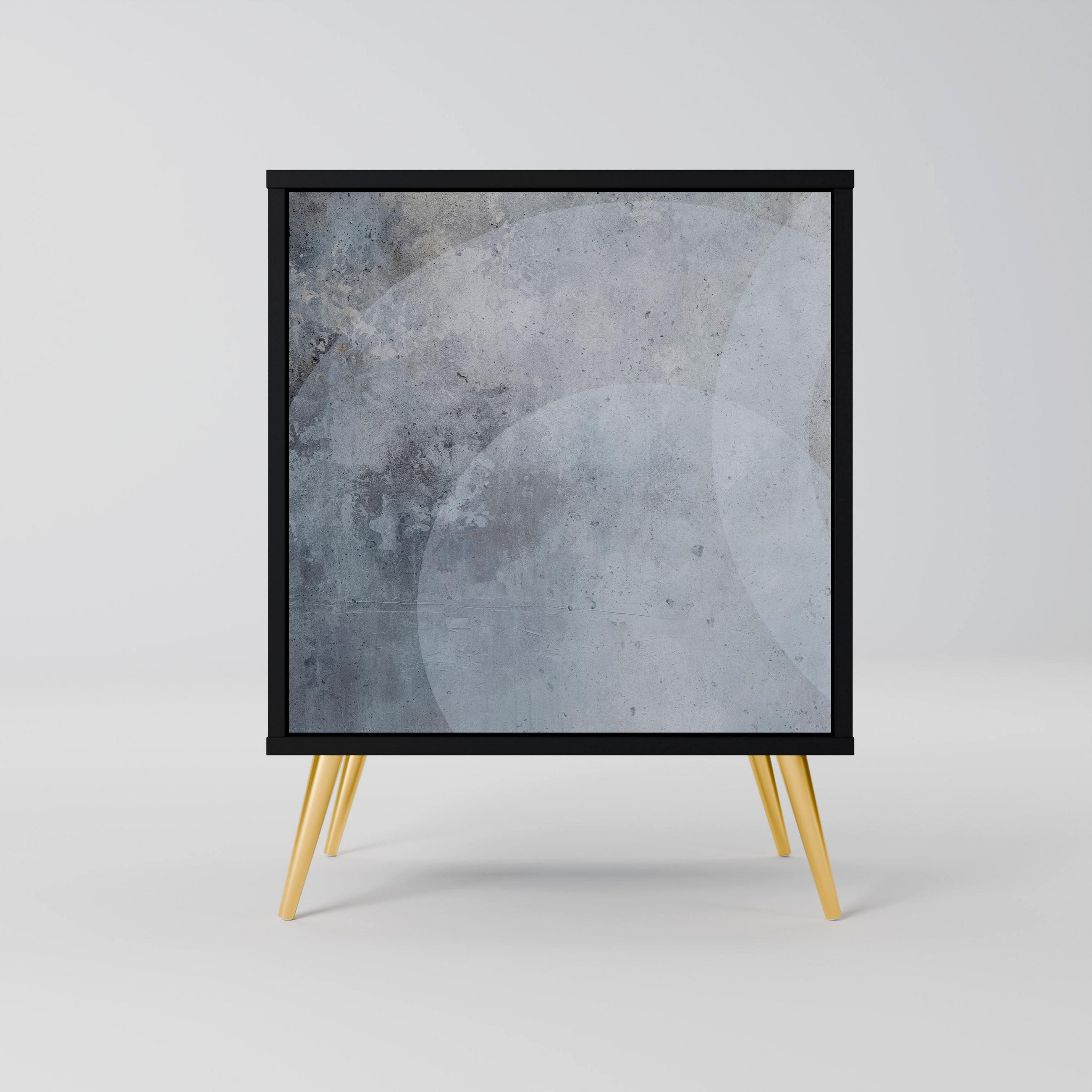 SpaceRebels Sideboard Schwarz 57.5x75.5x42 cm