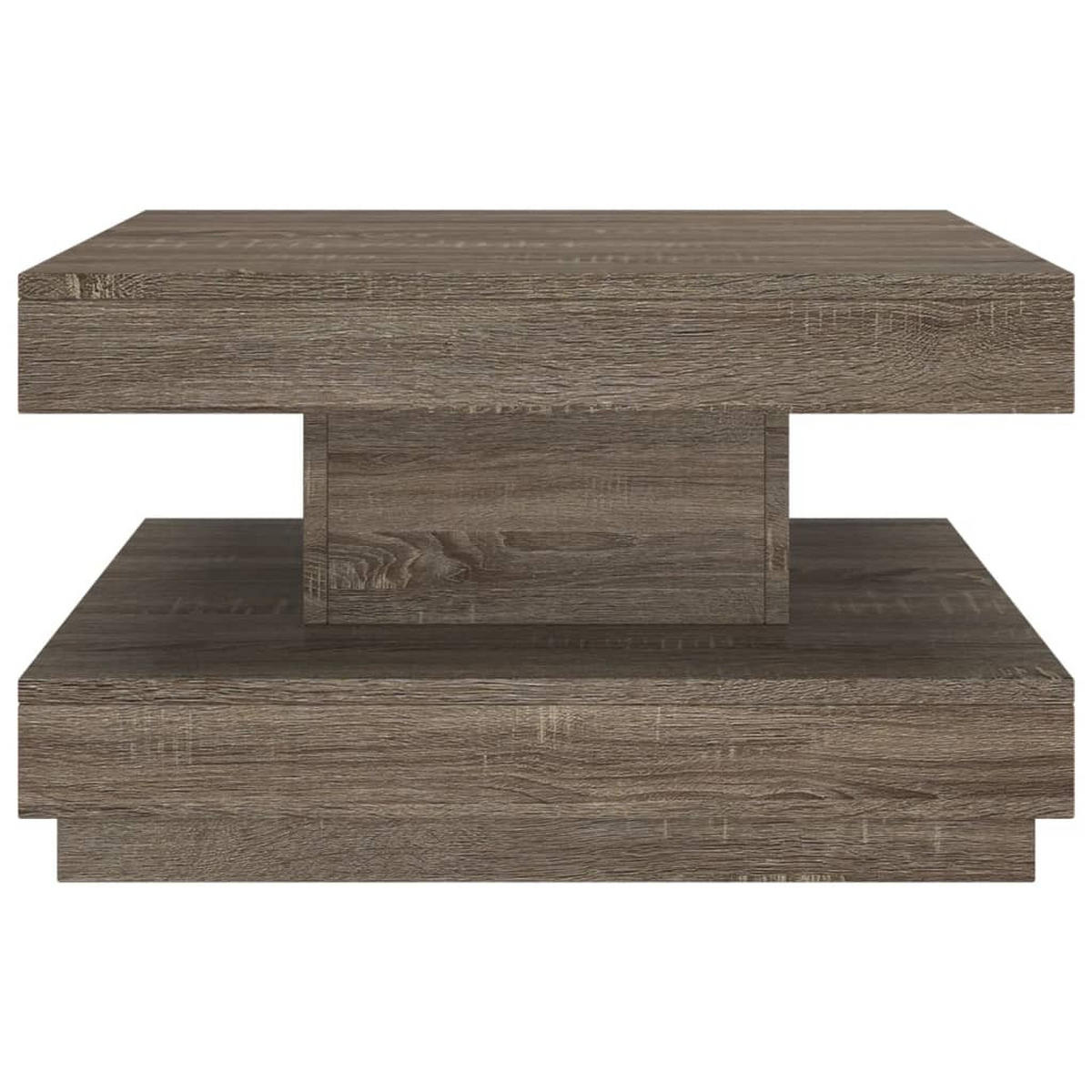COUCHTISCH Grau 60x60x35 cm MDF - Grau, Holzwerkstoff (60/60/35cm) - furnicato