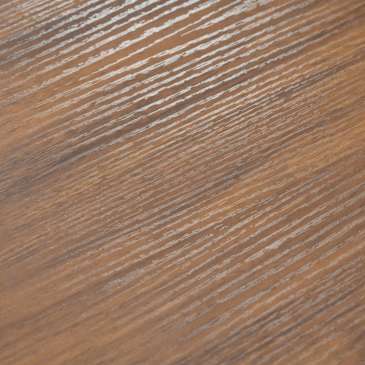 ESSTISCH 117/68/75 cm schwarz nussholzfarben mit Metallgestell aus MDF - Braun, Holzwerkstoff (117/68/75cm) - OKWISH