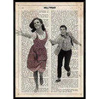 POSTER West Side Story. A4 Rahmenlos - Klar, Papier (29.7/5/21cm) - Nacnic