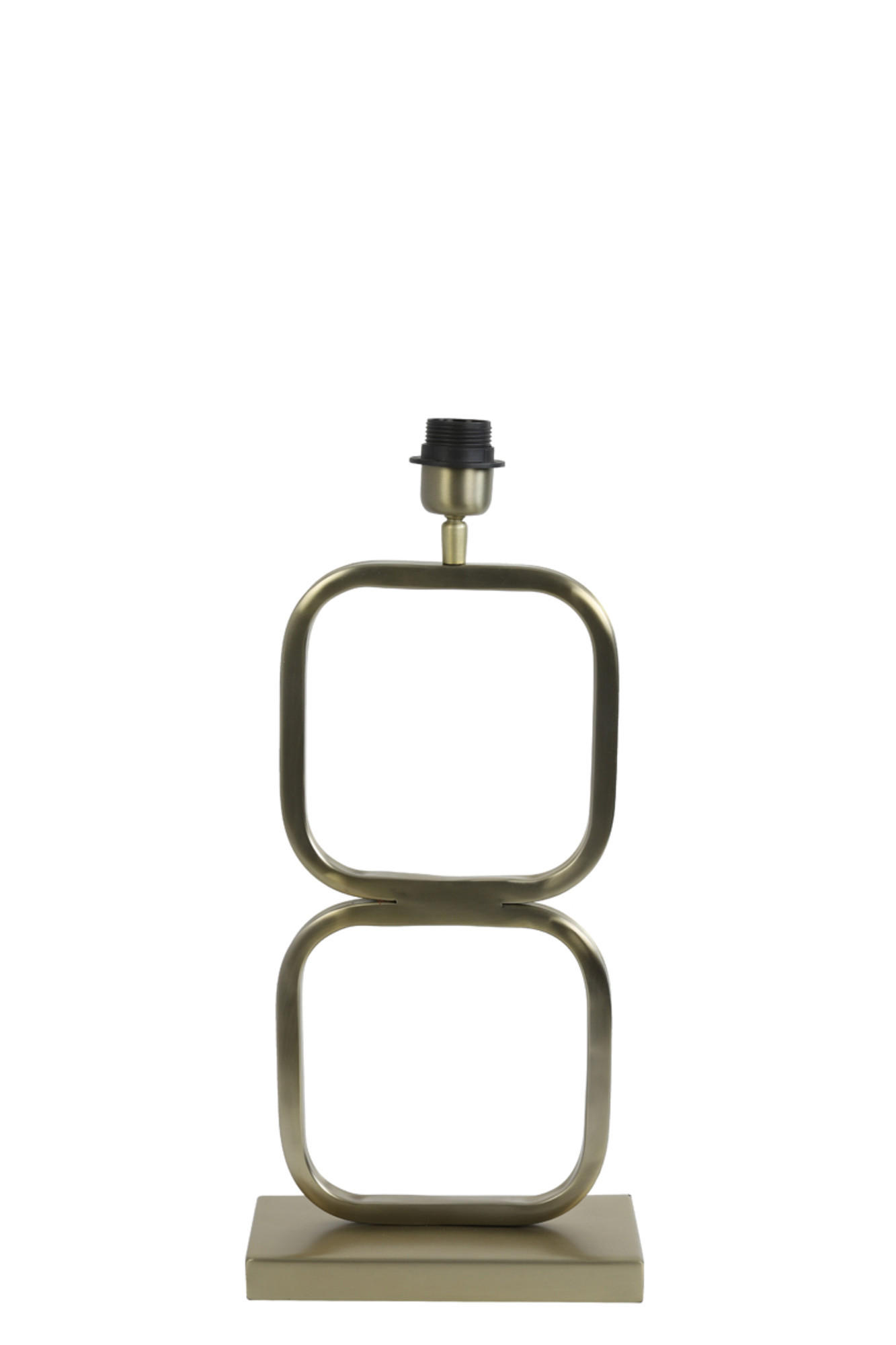 LAMPENFUSS Lutika Gold 23/11,5/46 cm - Goldfarben, Metall (23/11.5/46cm) - Light & Living