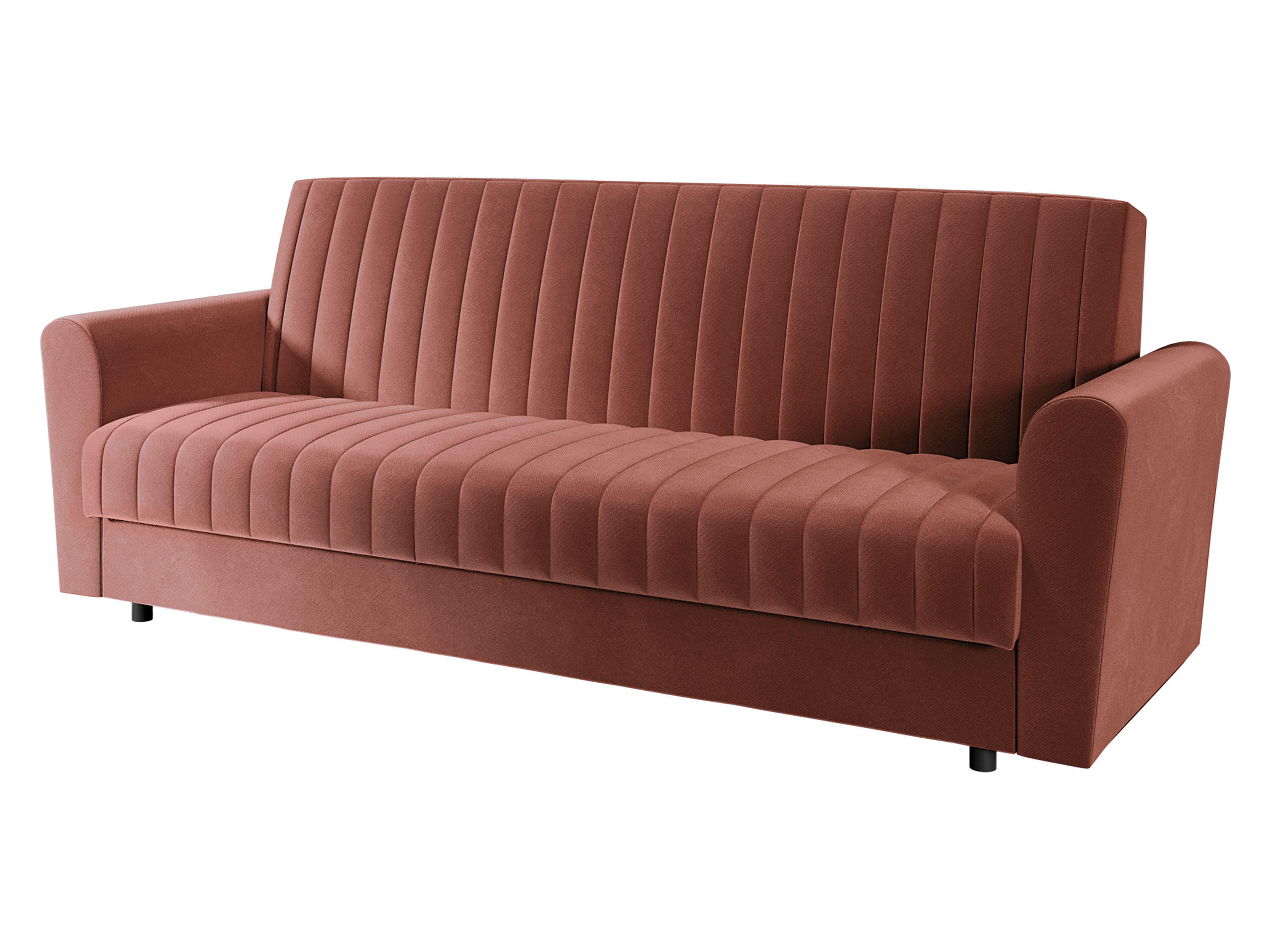 SCHLAFSOFA Molly - Hellgrau/Schwarz, Holz/Kunststoff (230/87/90cm) - MIRJAN24