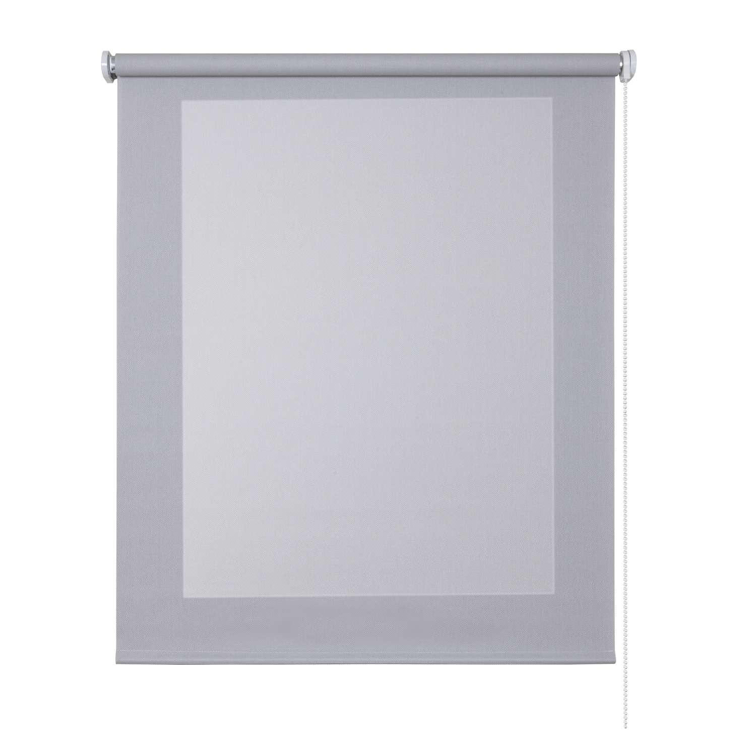 SCREEN-ROLLO| Grau, 140 cm x 250 cm - Grau, Kunststoff (140/250cm) - STORESDECO