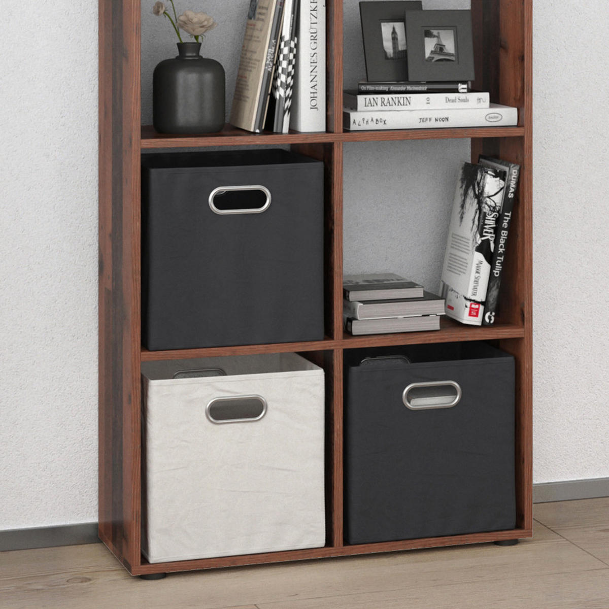 RAUMTEILER Scutum Antikholz 143 x 72 cm - Eichefarben, Holzwerkstoff (143/72/29cm) - Vicco