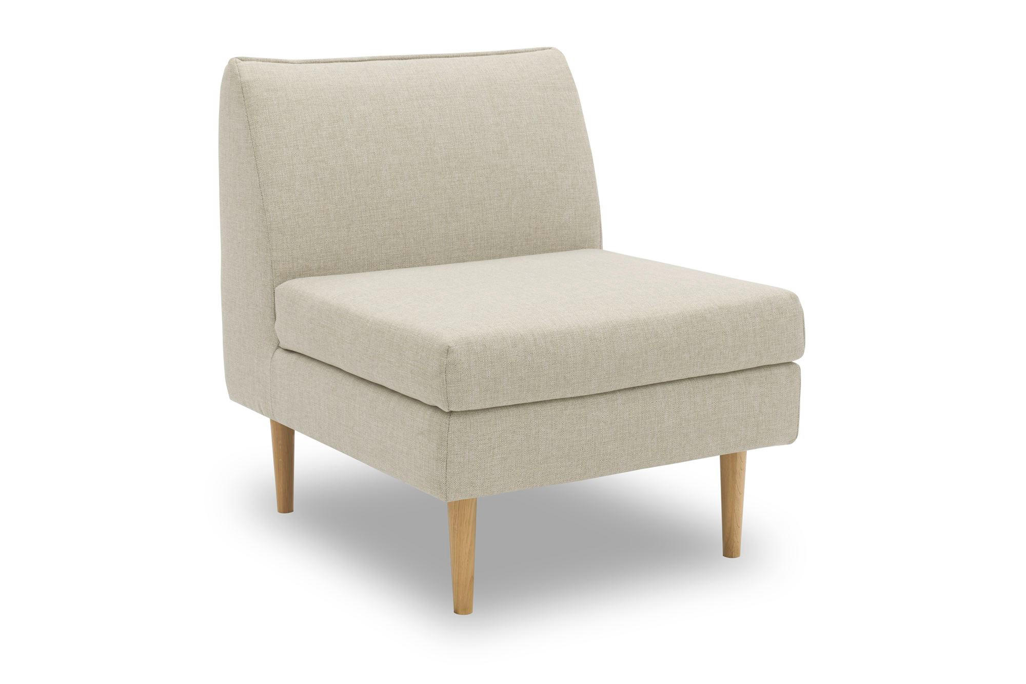 GARTENLOUNGE-SESSEL Braelyn 70x82x82 mit Outdoorbezug in sand - Sandfarben, Kunststoff (82/82/70cm) - 58aufmkessel