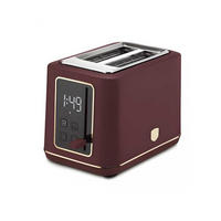 TOASTER Burgunderrot 35/15/25 cm BH9662 - Bordeaux, Metall (15/25/35cm) - Berlinger Haus