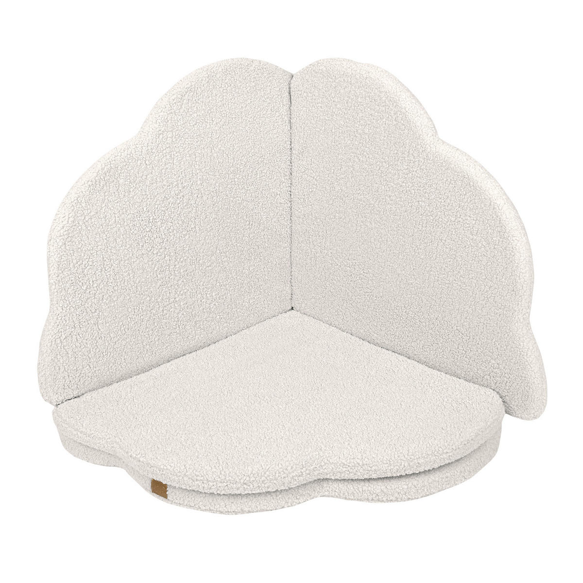 SPIELMATTE für Kinder, Wolke, Bearly, Creme - Creme, Textil (160/160cm) - MeowBaby
