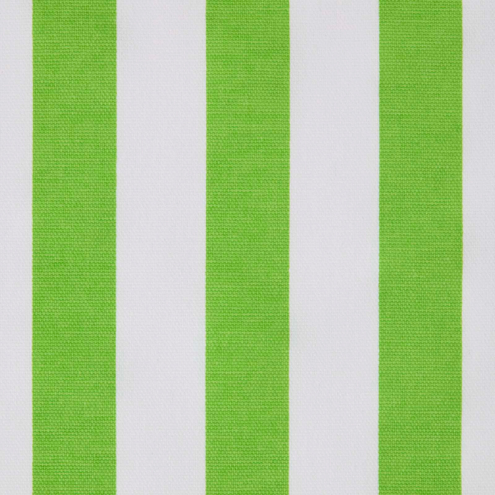 BAUMWOLLSTOFF Meterware grün-weiß gestreift, 150 cm - Grün, Textil (150/100cm) - Homescapes