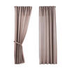 SCHLAUFENGARDINE 2ER SET »Jena« HxB 250x140 cm Taupe - Taupe, Textil (140/250cm) - Gardinenbox
