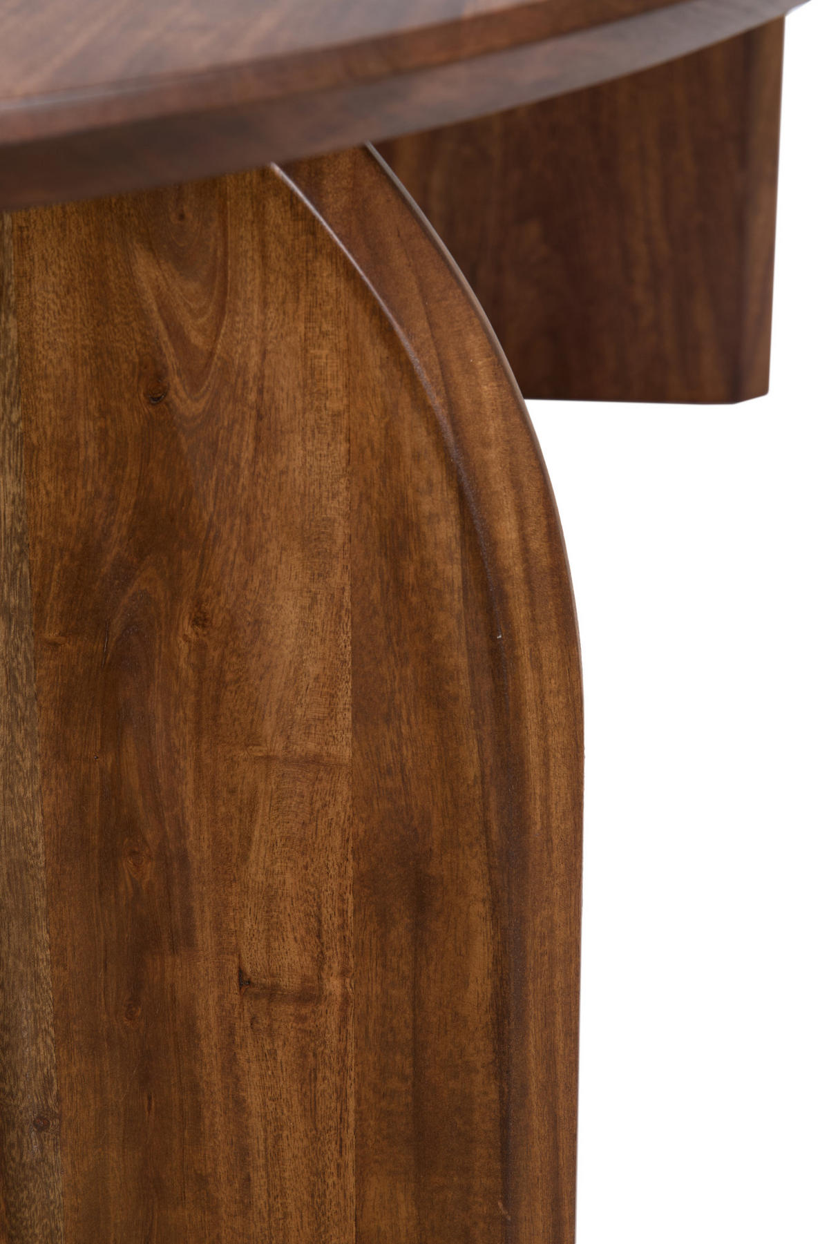 ESSTISCH Indore Braun 220/100/75 cm - Braun, Holz (220/100/75cm) - Light & Living