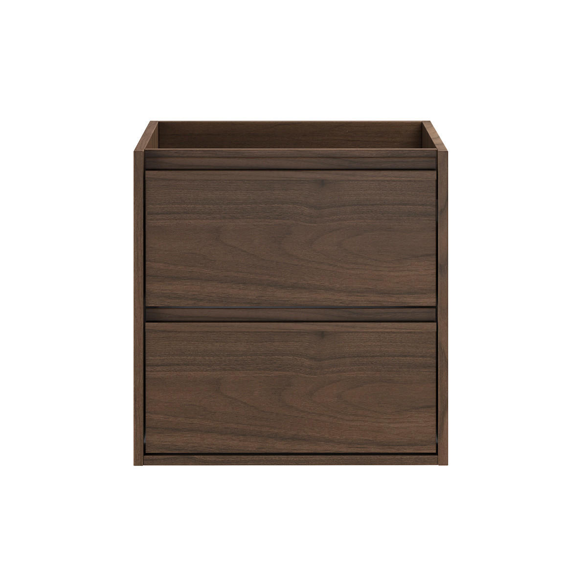 SKRINKA POD UMÝVADLO 50cm Edmé Drevo - tmavohnedá, kompozitné drevo (50/50/46cm) - Petits-meubles