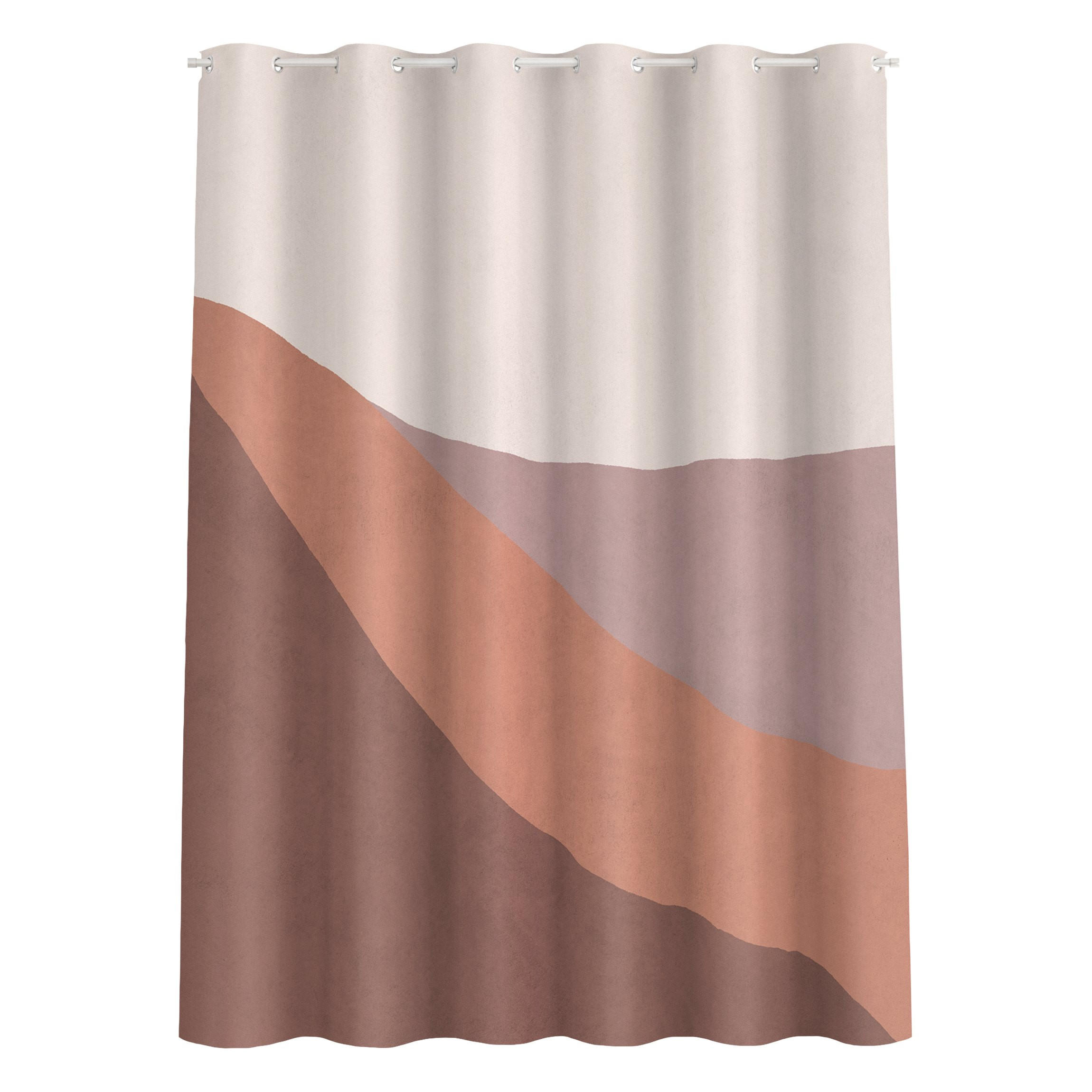 Bilderwelten Duschvorhang Beige 200x180 cm