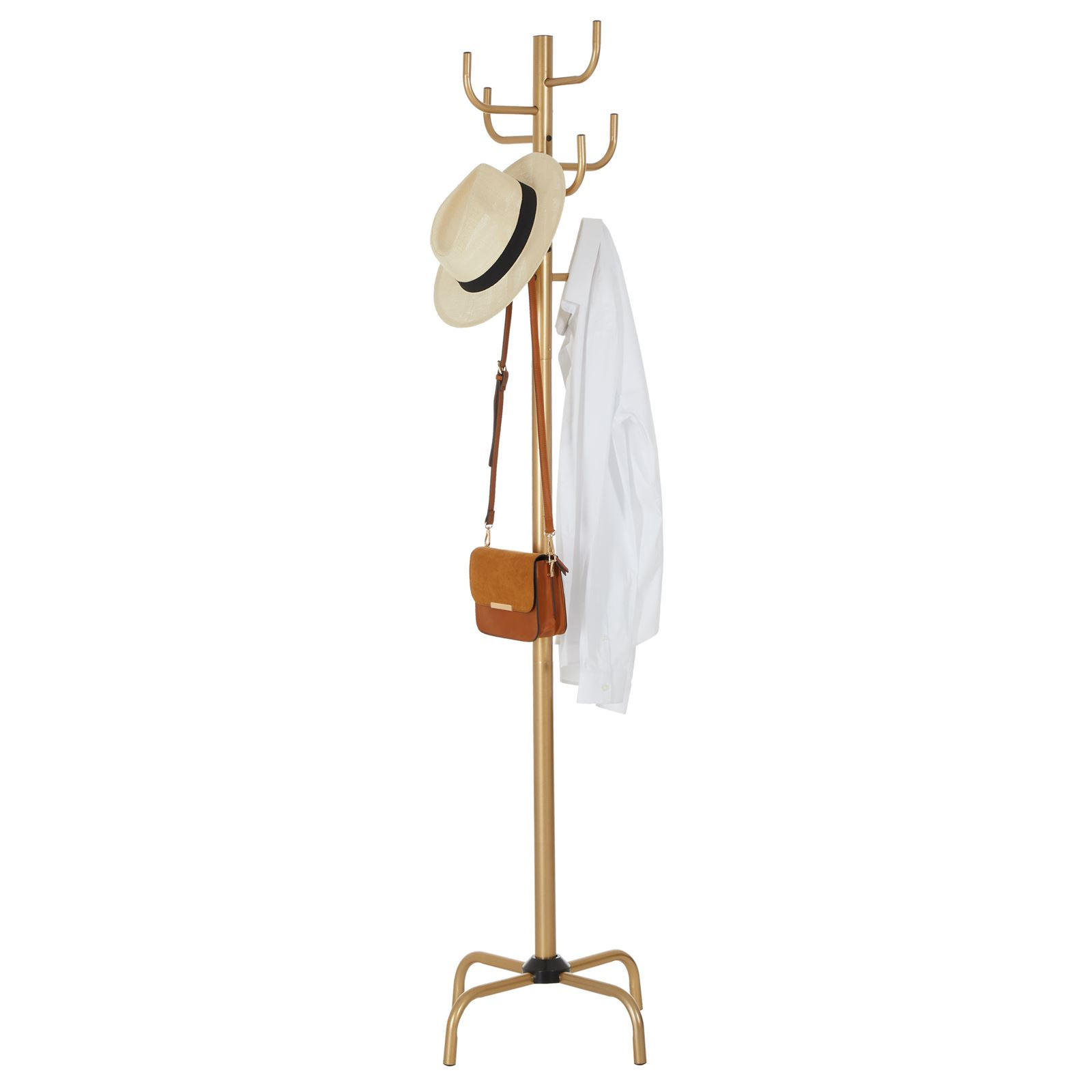KLEIDERSTÄNDER KAKTUS - Goldfarben, Metall (49/177/49cm) - IDIMEX