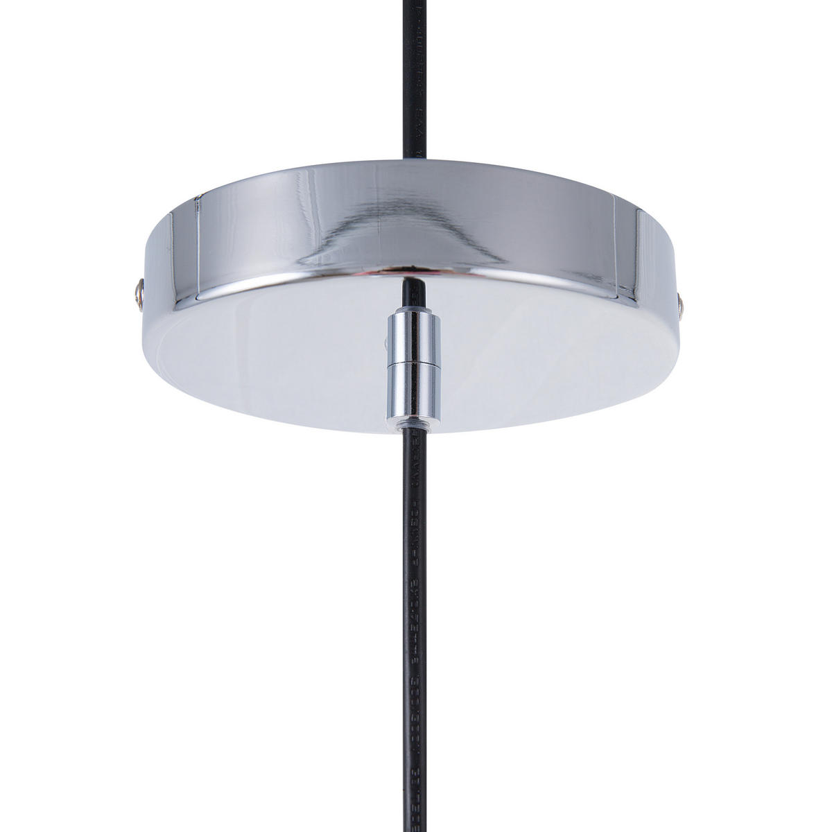 HÄNGELEUCHTE Barrow 27/27/141 cm - Weiß, Glas (27/27/141cm) - Beliani