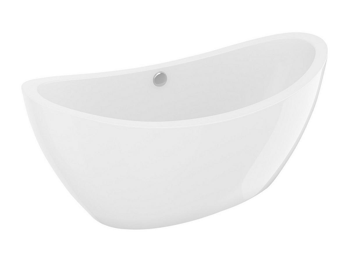 FREISTEHENDE Badewanne - 1 Person - Acryl - Weiß - Weiß, Kunststoff (170/77/83cm) - Vente-Unique