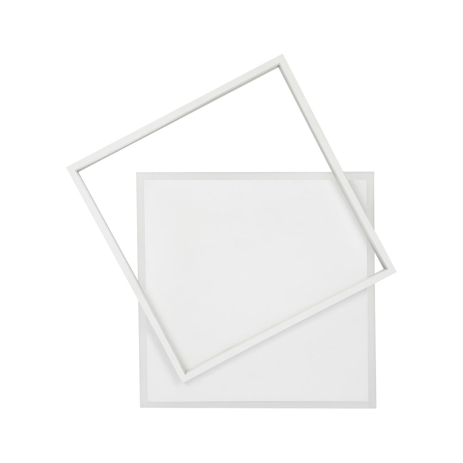 Thumbnail - Nettlife Led-Deckenleuchte, Weiß, Metall, Quadratisch, G, 40x6x44 cm, Lampen & Leuchten, LED Beleuchtung, LED-Deckenleuc...